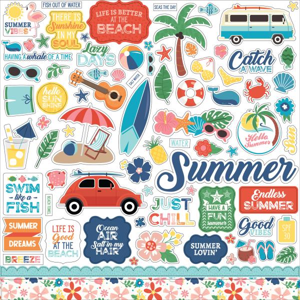 Echo Park "Endless Summer" 12x12" Collection Kit