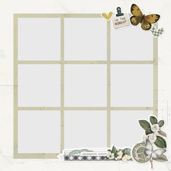 Simple Stories Die Cuts Cardstock  Simple Pages Pieces Beautiful Moments