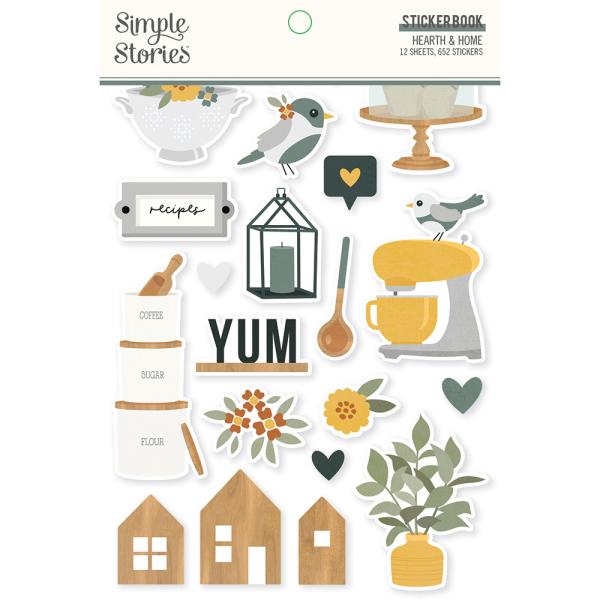 Simple Stories -  Hearth & Home - Sticker Book