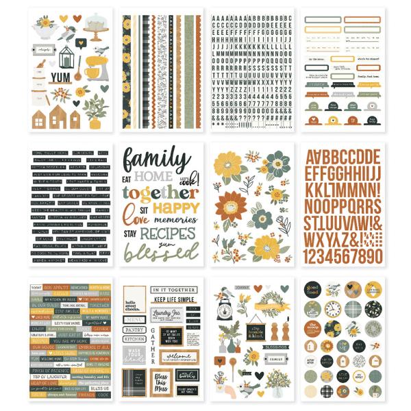 Simple Stories -  Hearth & Home - Sticker Book