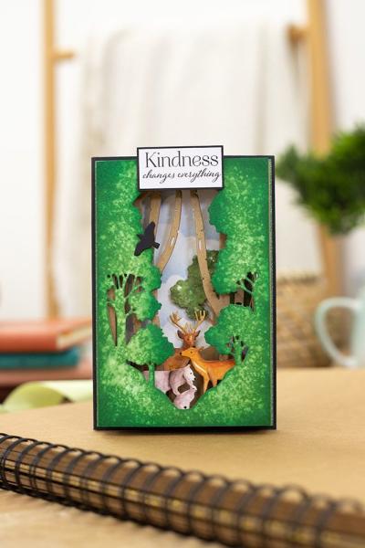 Gemini Wonderful Woodland Create-a-Card Dies  - Stanze - 