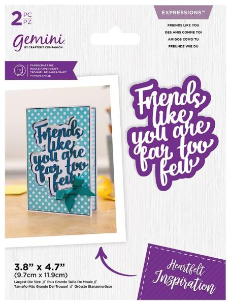 Gemini Friends Like You Expressions Dies  - Stanze - Freunde wie Du 