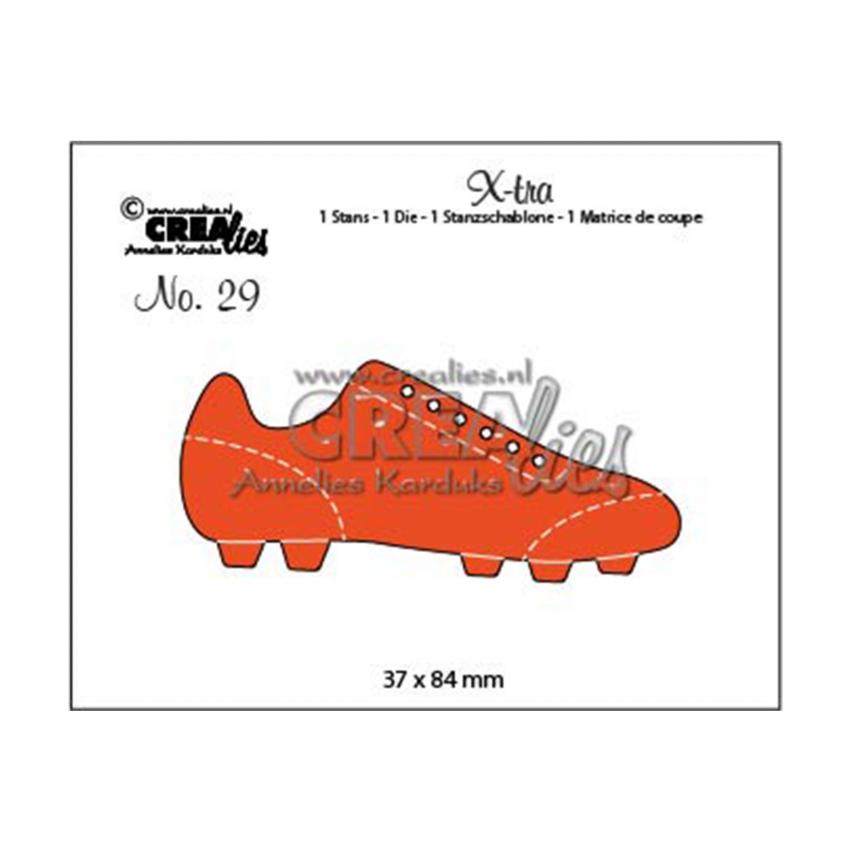 Crealies - X-tra Stanzschablone no.29 Sportschuhe 