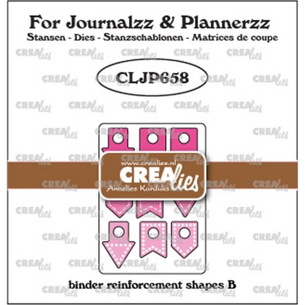 Crealies - For journalzz - plannerzz Reinforcements B 