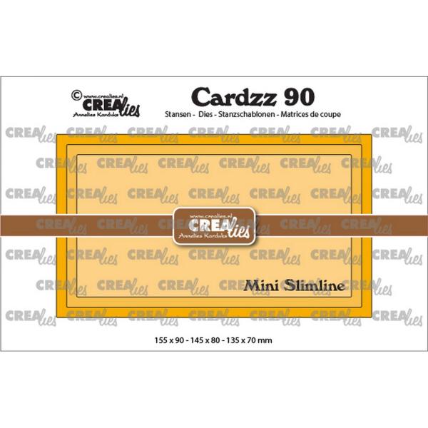 Crealies - Cardzz Mini Slimline J glatt 