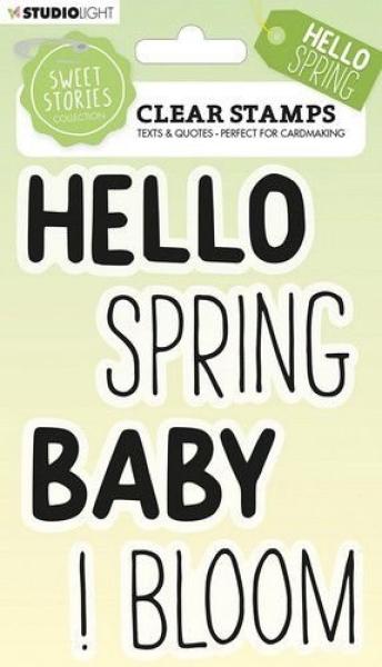 Studio Light - Clear Stamp Hello Spring Quotes Clear Stamps (SL-SS-STAMP214)