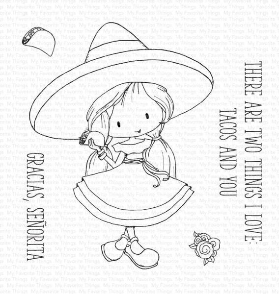 My Favorite Things Stempelset "Sweet Señorita " Clear Stamp Set