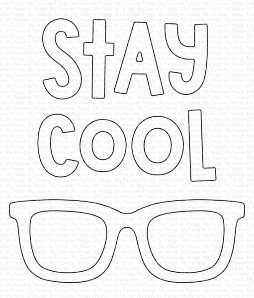 My Favorite Things Die-namics "Stay Cool" | Stanzschablone | Stanze | Craft Die