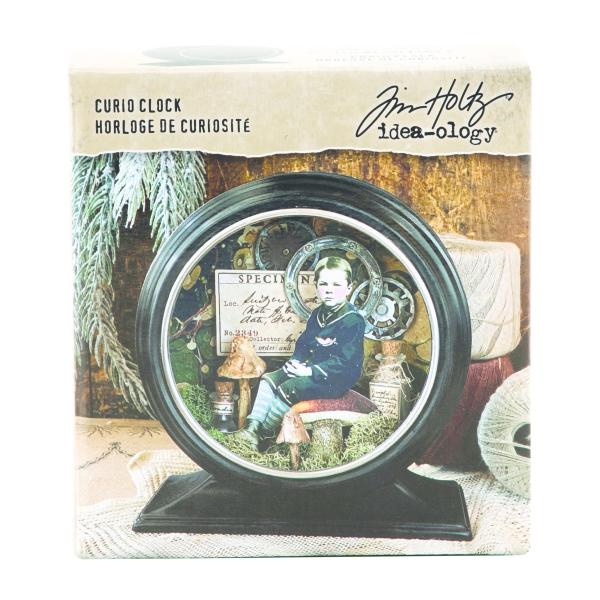 Tim Holtz - Idea Ology " Curio Clock" - Metall Charms