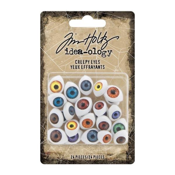 Tim Holtz - Idea Ology "Creepy Eyes" - Halloween Augen