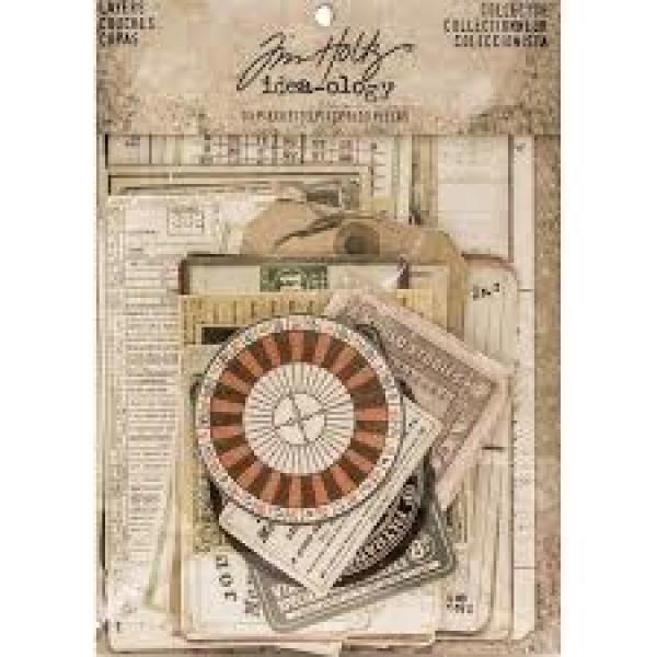 Tim Holtz - Idea Ology "Layers Collector" - Papier Dekoration