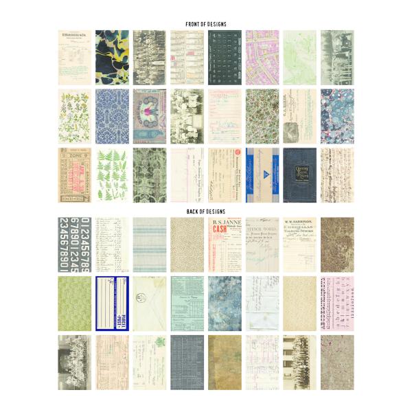 Tim Holtz - Idea Ology "Backdrops Volume 3" - Designpapier 