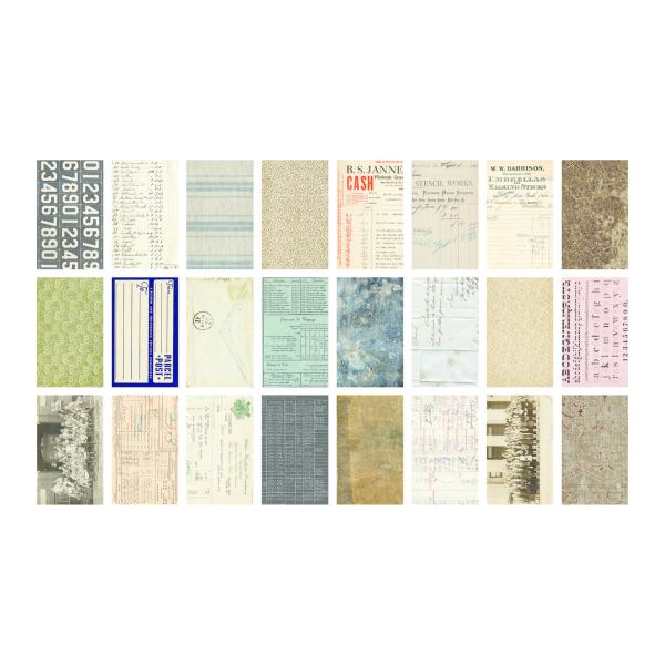 Tim Holtz - Idea Ology "Backdrops Volume 3" - Designpapier 