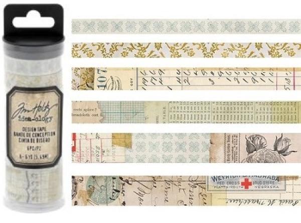 Tim Holtz - Idea Ology "Design Tape Salvaged" 