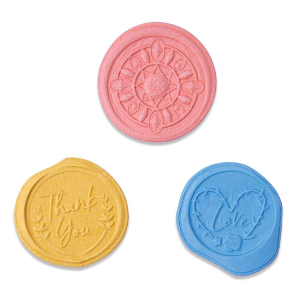 Sizzix 3D Embossing Folder Wax seals - 3D Prägefolder