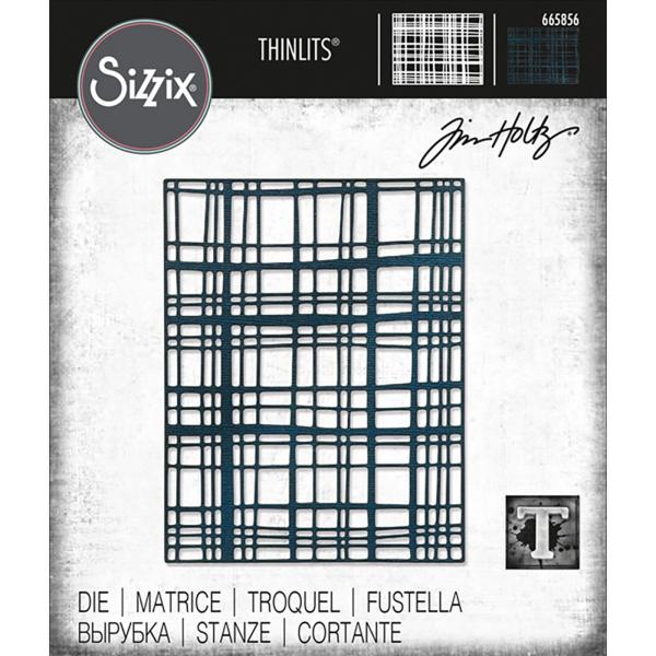 Sizzix Thinlits Craft Die - Simple plaid