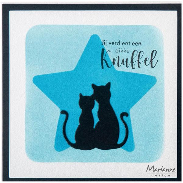 Marianne Design  Creatable silhouette Cats in love