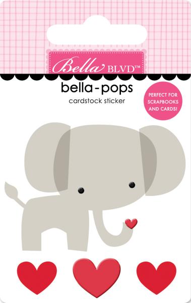 Bella BLVD Ellie Bella Pops -3 D Sticker