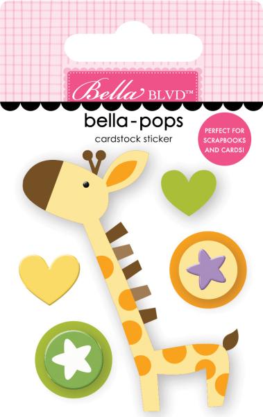 Bella BLVD Stand Tall  Bella Pops -3 D Sticker