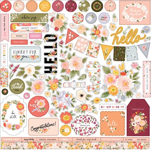 Carta Bella "Flora No.5" 12x12" Collection Kit