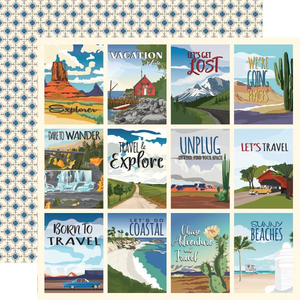 Carta Bella "Road Trip" 12x12" Collection Kit