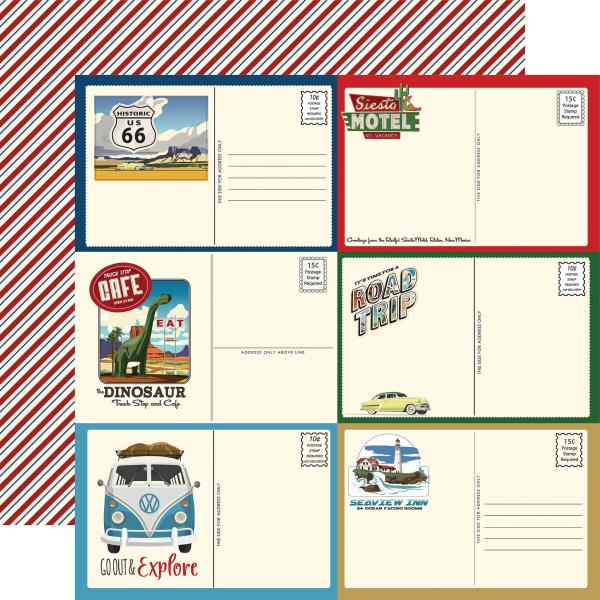 Carta Bella "Road Trip" 6x6" Paper Pad