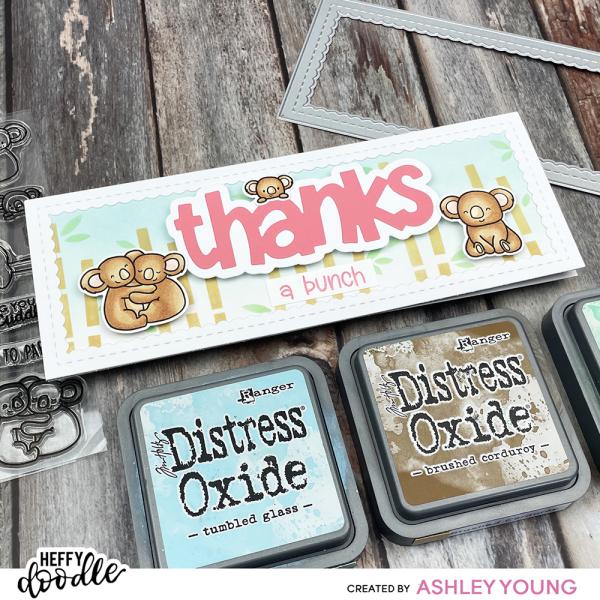 Heffy Doodle Build-a-Bamboo  Stencil - Schablone