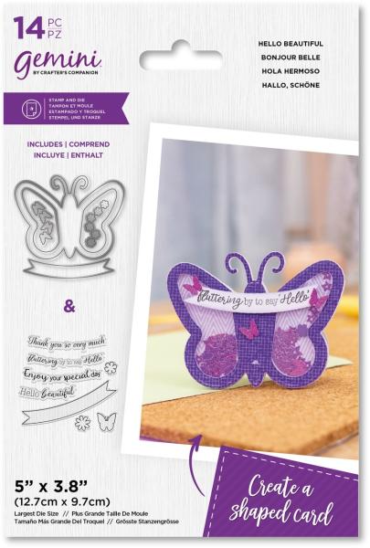 Gemini Hello Beautiful  - Stempel & Stanze 