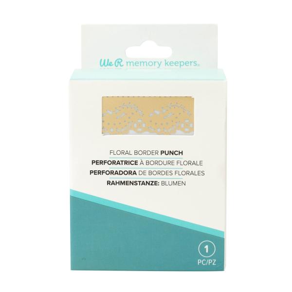 We R Memory Keepers - Keepers Cartridge Floral Border Punch - Motivstanze