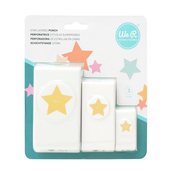 We R Memory Keepers - Keepers Star Layered Punch - Motivstanze