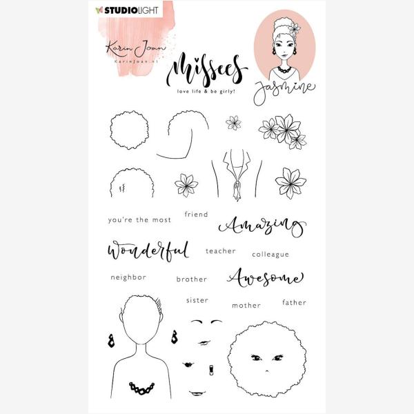 Studio Light - Clear Stamp Missees Jasmine