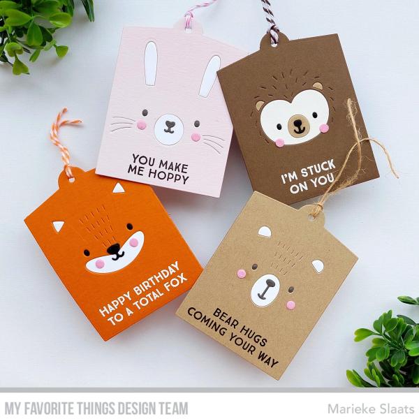 My Favorite Things Die-namics "Friendly Forest Faces" | Stanzschablone | Stanze | Craft Die