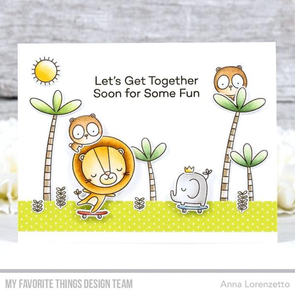 My Favorite Things Stempelset "Jungle Fun" Clear Stamp Set