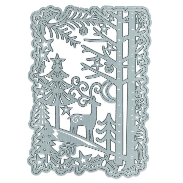 Tonic Studios - Stanze - Essentials frame die set Woodland scene 