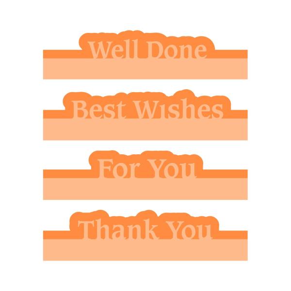 Tonic Studios - Stanze - Essentials sentiment header Heartfelt wishes 