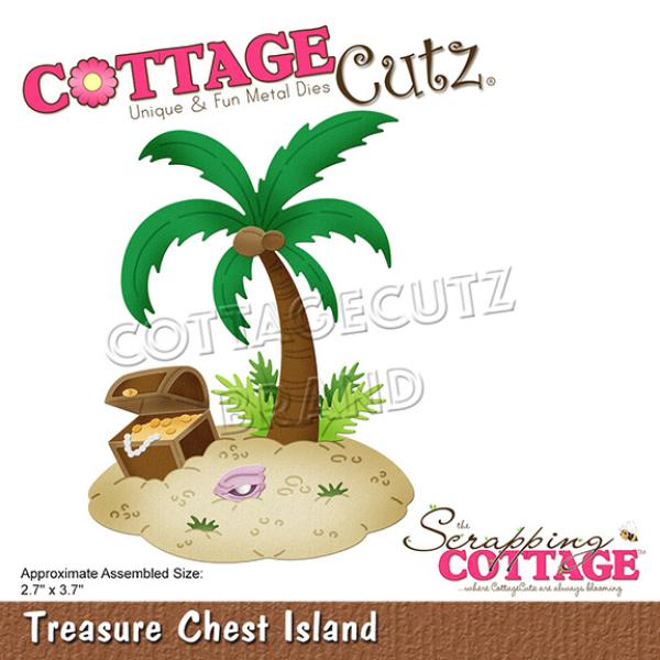 Scrapping Cottage Die - Treasure Chest Island
