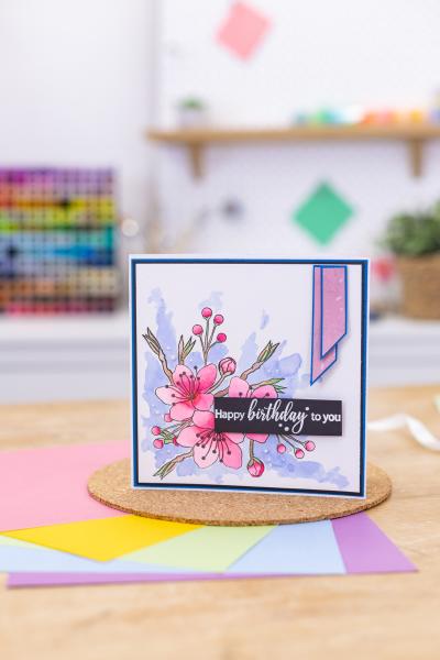 Crafters Companion - Delicate Blossom - Clear Stamps