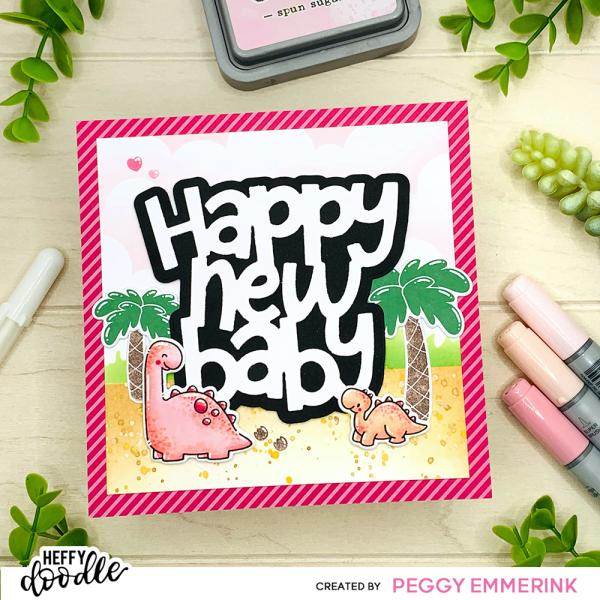 Heffy Doodle Summer Holiday  6x6 Paper Pad