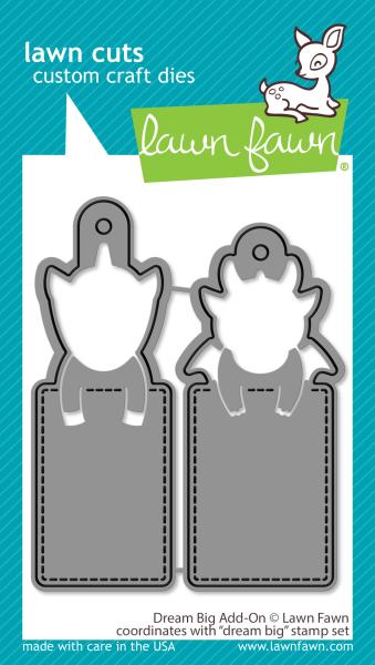 Lawn Fawn Craft Dies - "Dream Big Add-On" - Stanzen