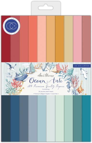 Craft Consortium Papierblock A4 " Ocean Tale 