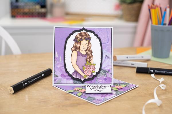 Crafters Companion - Natural Beauty Clear Stamp Little Darling - Clear Stamps