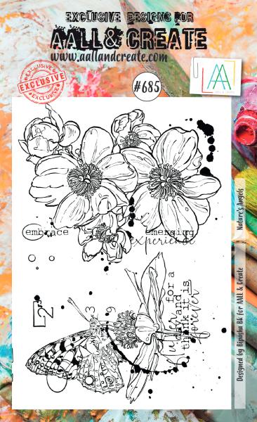 AALL and Create Nature's Angels  Stamps - Stempel A6