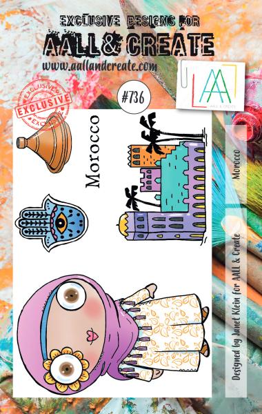 AALL and Create Morocco  Stamps - Stempel A7