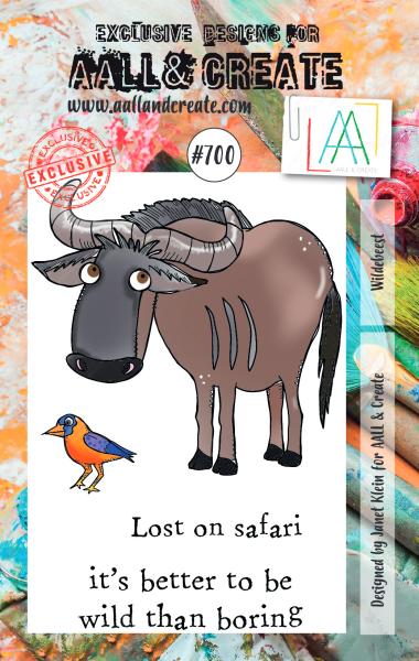 AALL and Create Wildebeest  Stamps - Stempel A7