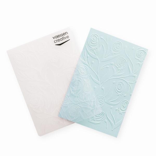 Vaessen Creative - Embossingfolder "Butterblume" - Prägefolder