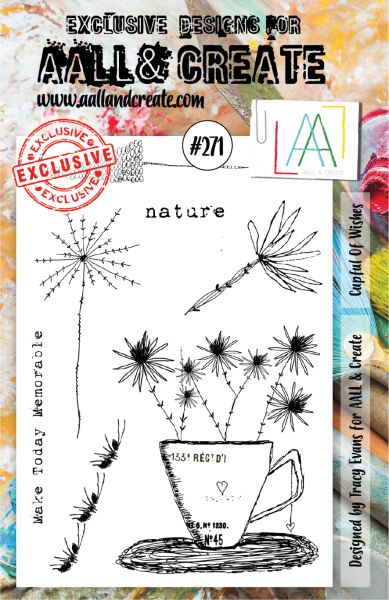 AALL and Create Cupful of Wishes  Stamps - Stempel A5