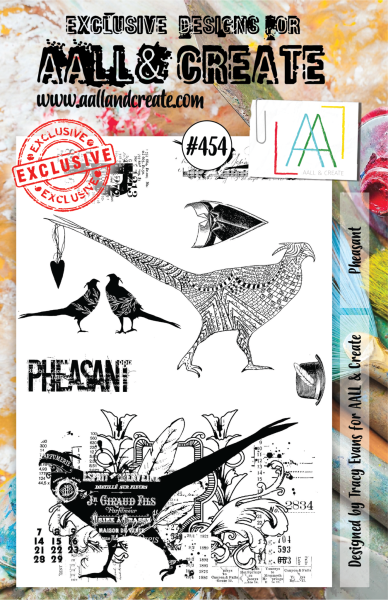 AALL and Create  Pheasant  Stamps - Stempel A5