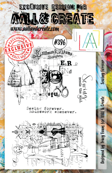 AALL and Create  Sewing Forever  Stamps - Stempel A5