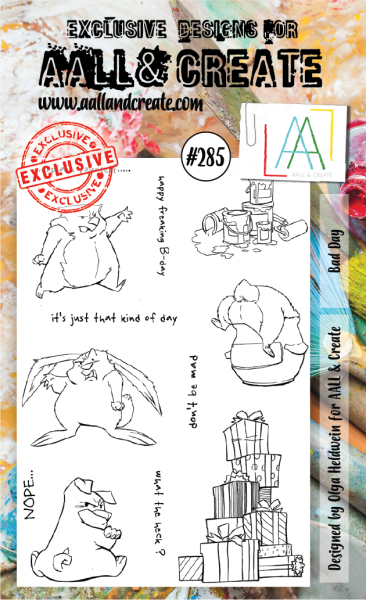 AALL and Create  Bad Day  Stamps - Stempel A6