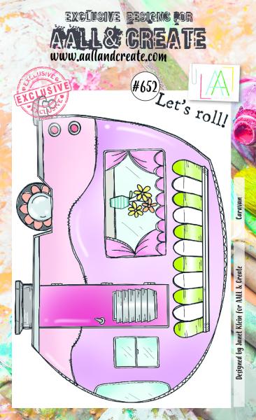 AALL and Create  Caravan  Stamps - Stempel A6